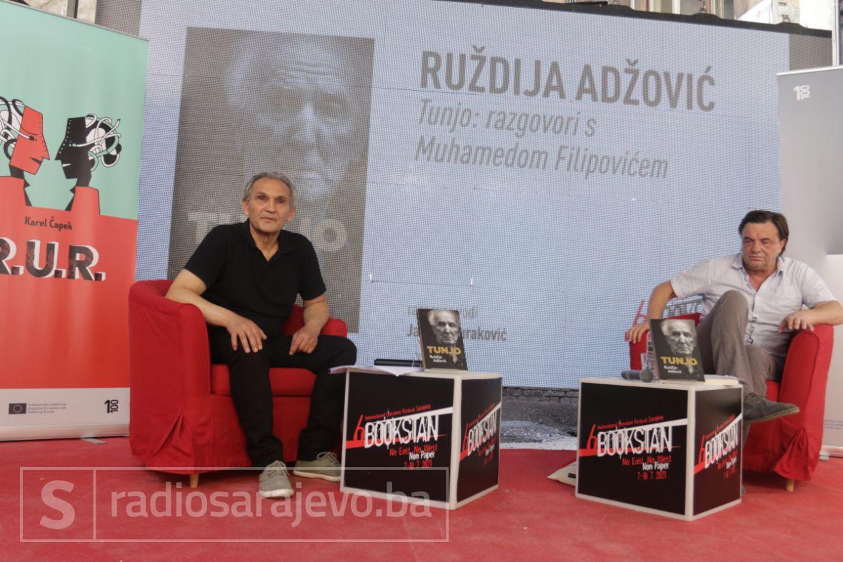 Foto: Dž.K./Radiosarajevo/Predstavljena knjiga Ruždije Adžovića